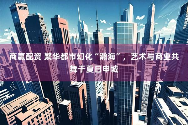 商赢配资 繁华都市幻化“瀚海”，艺术与商业共舞于夏日申城
